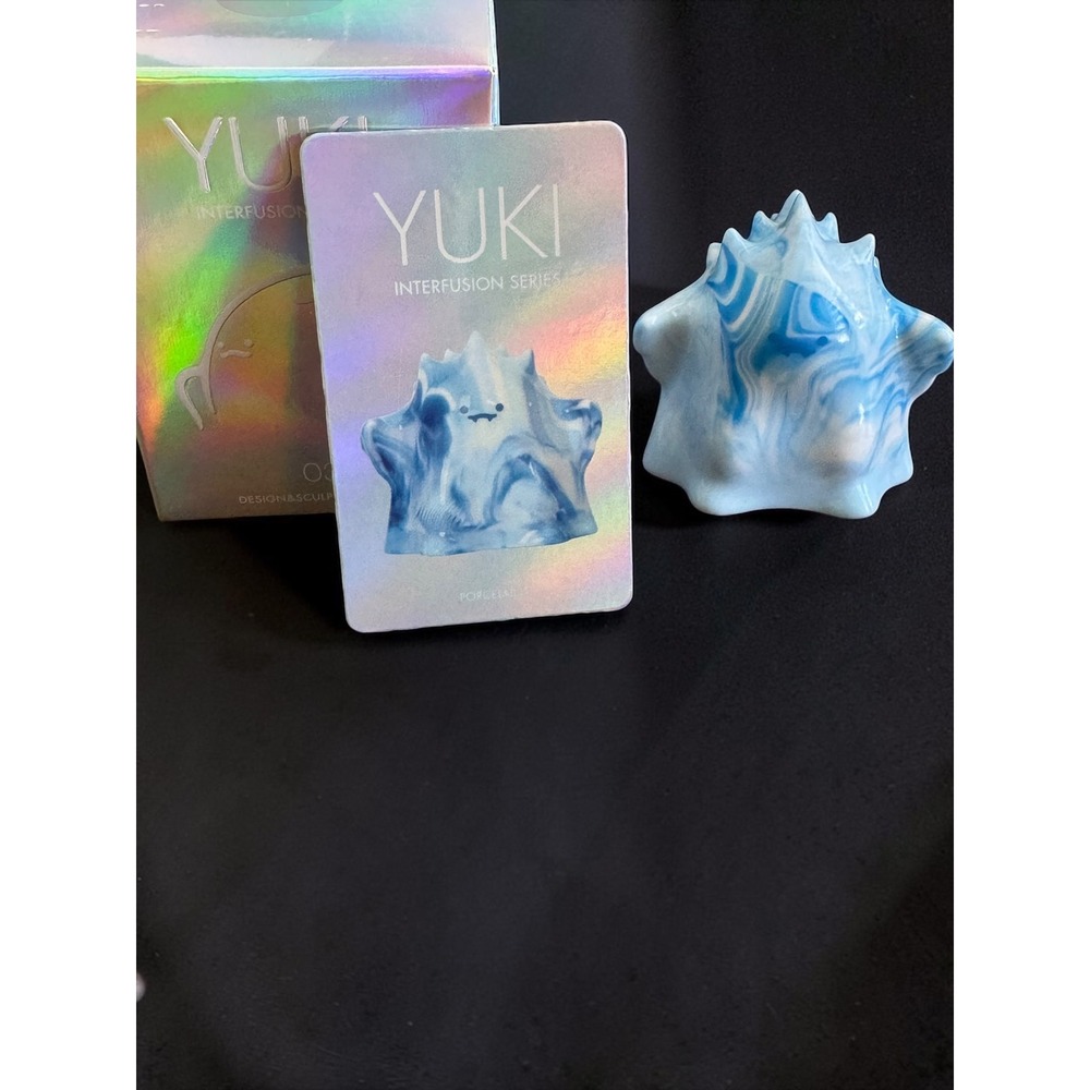 Pop Mart Yuki Interfusion Series Porcelain Toy Figure by Lang New